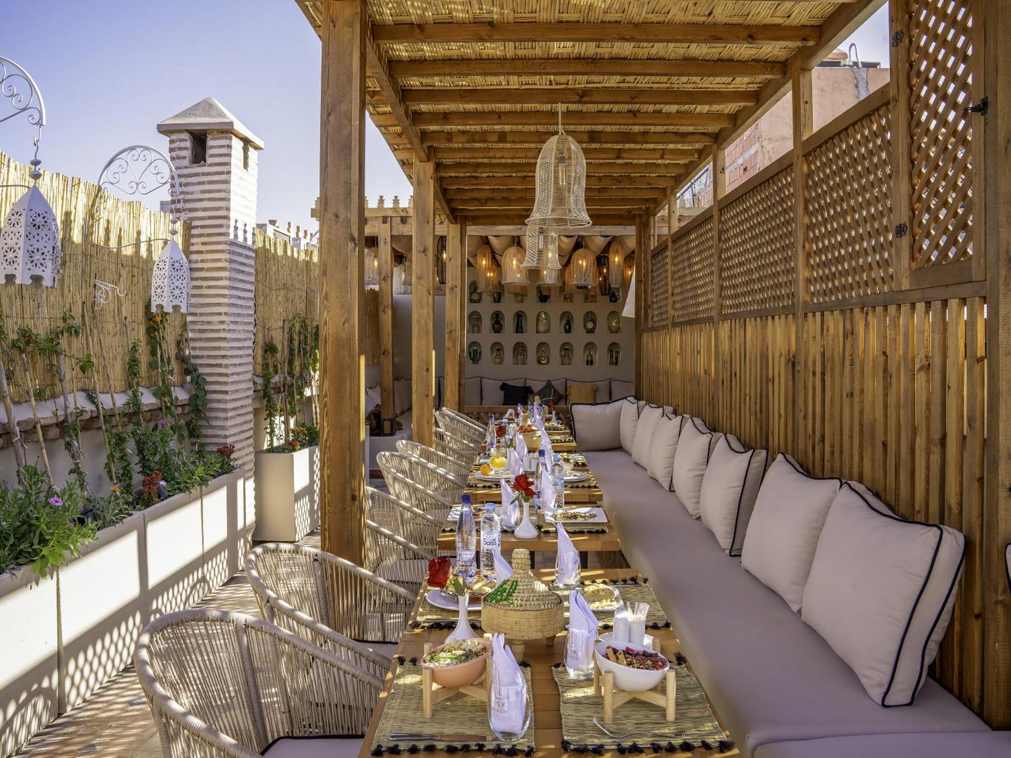 Riad Almisk Marrakesh Bagian luar foto