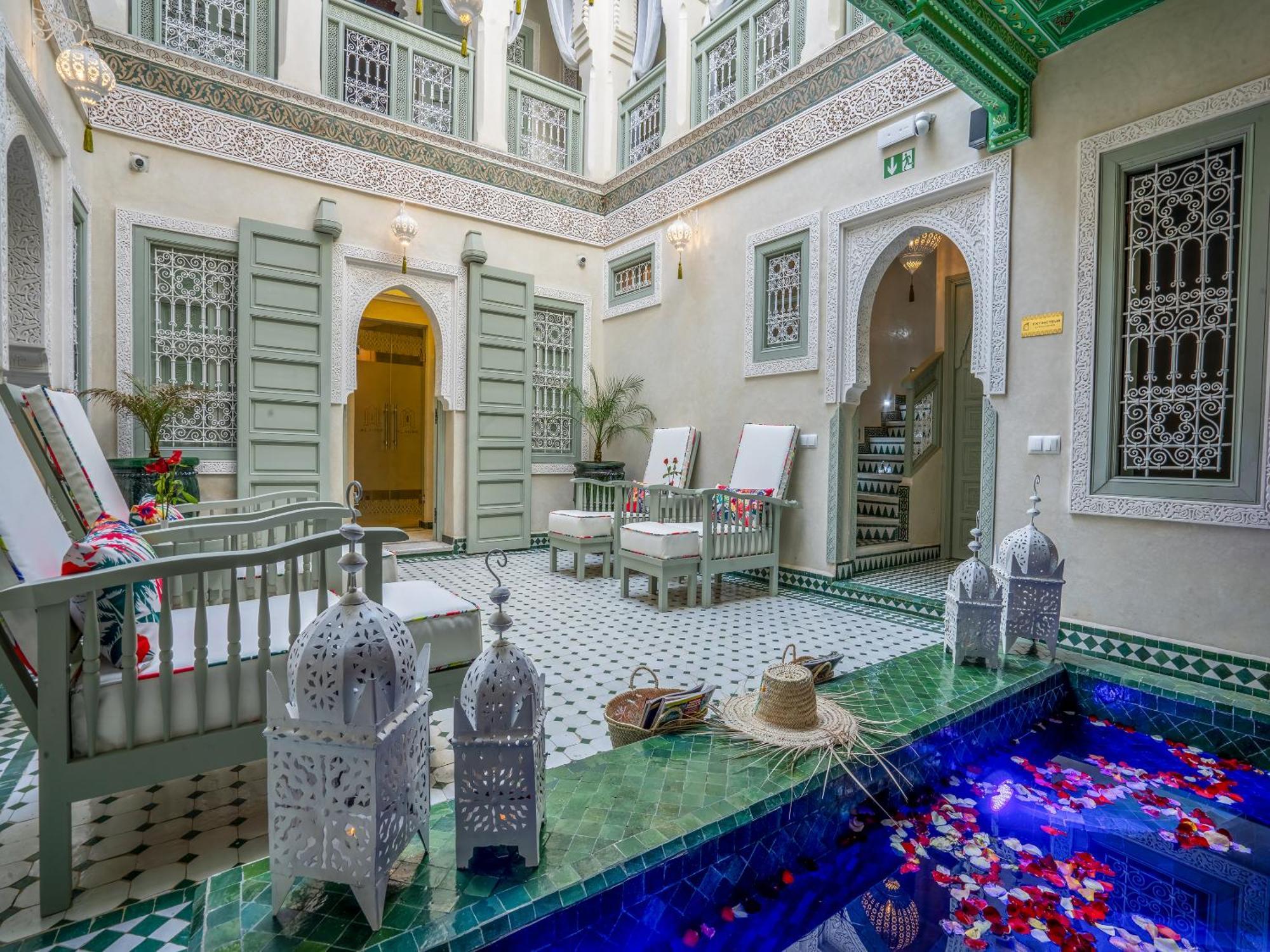 Riad Almisk Marrakesh Bagian luar foto