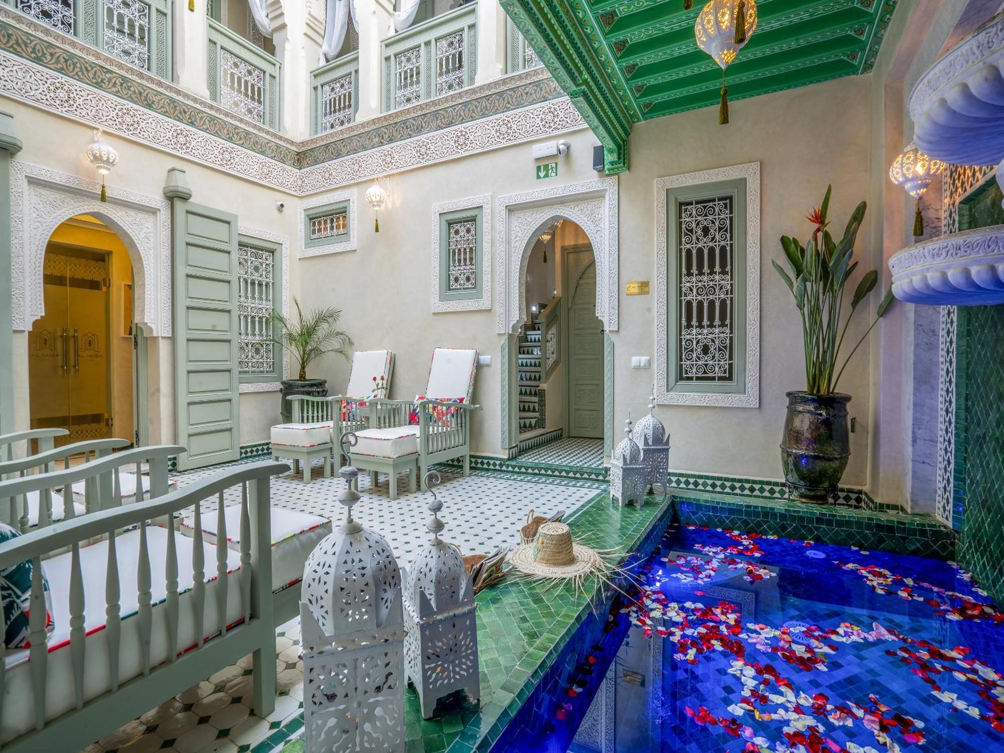 Riad Almisk Marrakesh Bagian luar foto